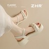 ZHR则则厚底凉鞋女外穿2025新款夏季网红仙女增高配裙子百搭女鞋 商品缩略图7