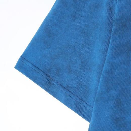 26T148SDSA男装2026新款高贵轻奢时尚简约扎染撞色战马印花圆领短袖T恤 商品图3