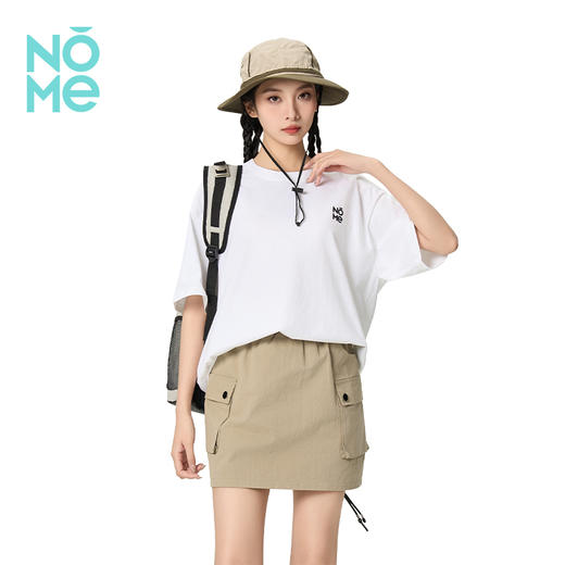 热卖！百搭无敌！【加购3件到手99元，单拍不发货】NOME 情侣款重磅休闲百搭纯棉T恤 宽松版型 亲肤舒适 多色可选 商品图1