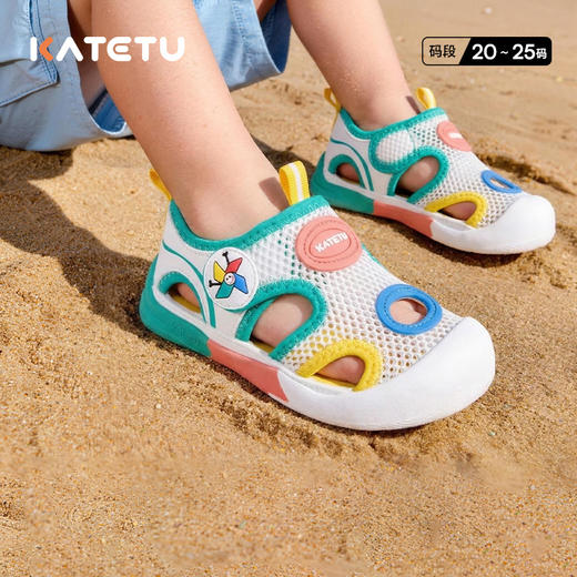 卡特兔宝宝学步鞋2026年夏季新品宝宝鞋子防滑耐磨透气儿童凉鞋 商品图0