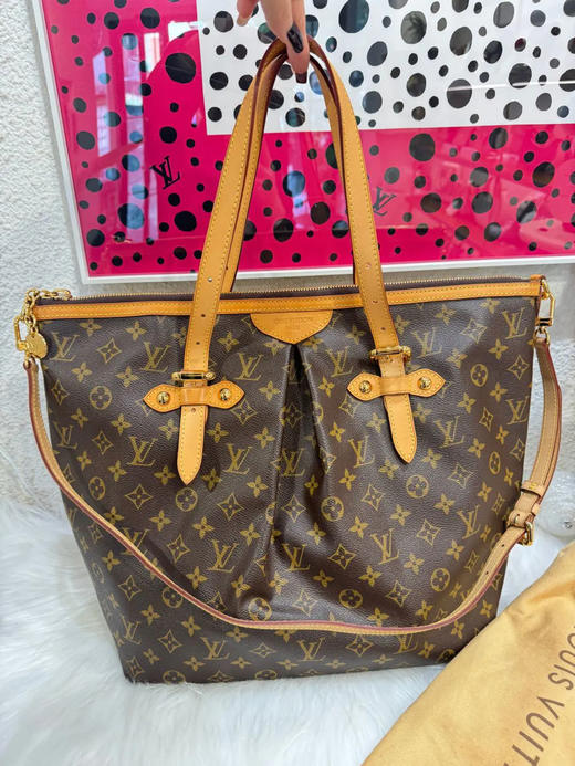 Lv 中古 派拉蒙 老花 大号 单肩包 商品图0