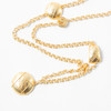【ZJ】【朱珠同款】伊芙丽金色复古气质百搭长链项链2026新款1H39AL0051 商品缩略图3