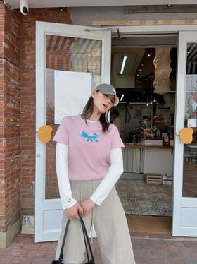 【防晒凉感】噢蜜ooomeooo狐狸🦊刺绣t