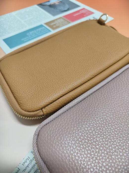 定制加长122cm背带【一包三用，手机包&零钱包&卡包】A级头层软牛皮，宽度12cm，长度18cm，厚度2.5cm，更适合大码人群，额外赠送一根短带，可以当手拎包，三层分隔 商品图9