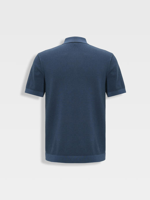 callisto浅绿长绒棉中空大珠地弹力T恤 商品图11