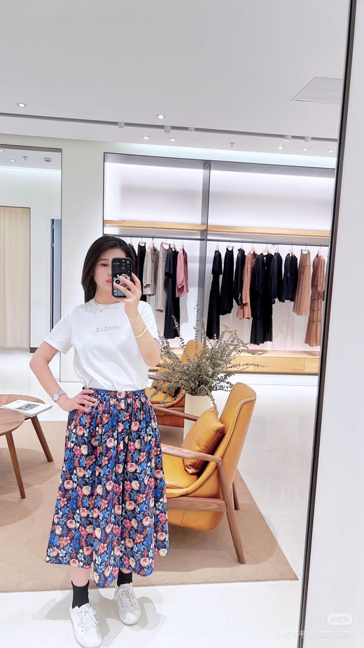 【秒杀价已调 直接拍】之禾  26早春新款 环保种植棉 双面针织女圆领短袖T恤 商品图13