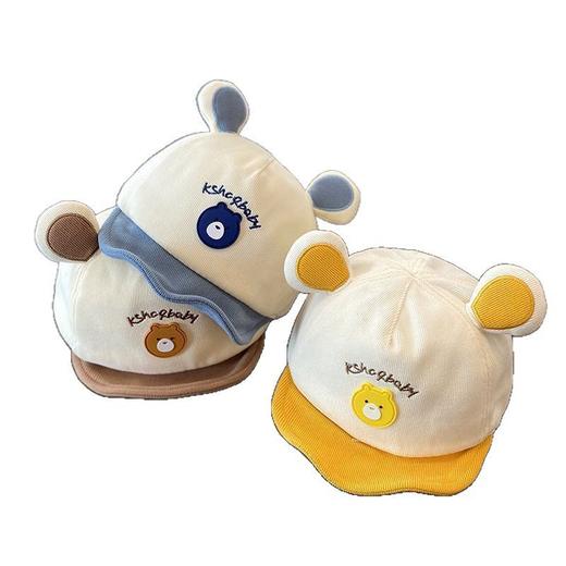 婴儿帽子春秋款男宝宝鸭舌帽超萌可爱秋冬婴幼儿童软檐棒球帽韩版 商品图4