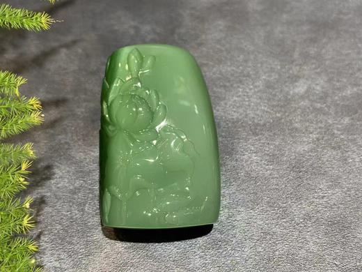 【御珠宫坊·传承系列】碧玉猫眼花牌 商品图3