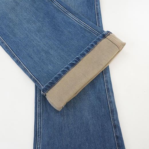 DH25YX5751慵懒风窄版微喇牛仔裤长短款RJ029 商品图7