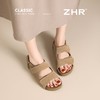 ZHR则则反绒牛皮勃肯凉鞋女厚底舒适凉鞋女夏季时装凉鞋女外穿 商品缩略图1