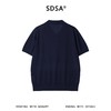 SDSA男装2026新款高贵轻奢简约纯色肌理海鸥领短袖T恤百搭休闲 商品缩略图4