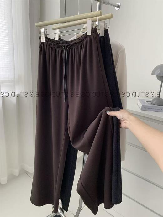 敲高性价比！面料敲舒服的澳绒阔腿裤糯米裤！ 商品图9