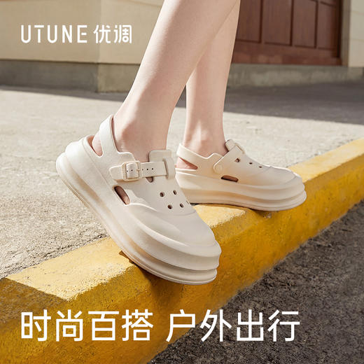 【开团】测评优品-优调 厚底玛丽珍洞洞鞋 6.5cm加厚鞋底 商品图6