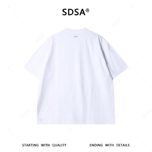 XZ09SDSA男装2026新款高贵轻奢小众设计纯色提花圆领短袖T恤百搭简约 商品图4