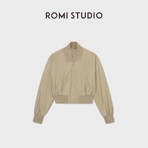 ROMI STUDIO"美式复古"UA50防晒短款棒球服夹克外套 RWDSW62582 商品图1