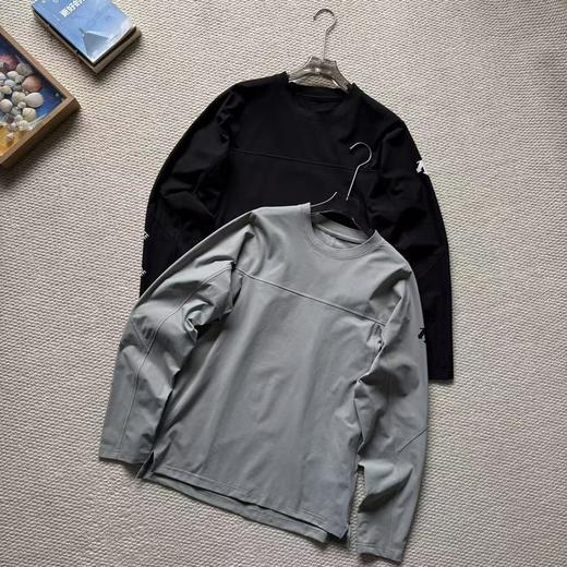 【cr1】情侣新款运动休闲柔软亲肤长袖T恤！！ 商品图1