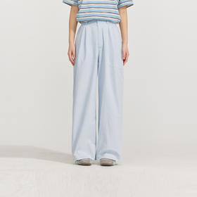 笛莎Deesha 2026年夏季新款青少年休闲阔腿裤裤子