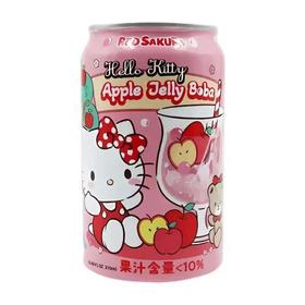 红樱花爆珠苹果味饮料310ml