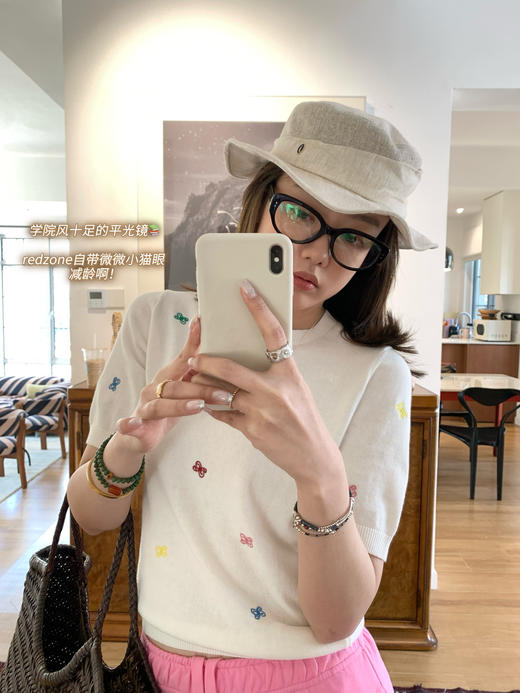 春夏必入！ F*m* Red Zone众明星同款猫眼墨镜来咯！一眼沦陷的复古轻奢感～（售后时间：签收3天内，不合适及时申请） 商品图8