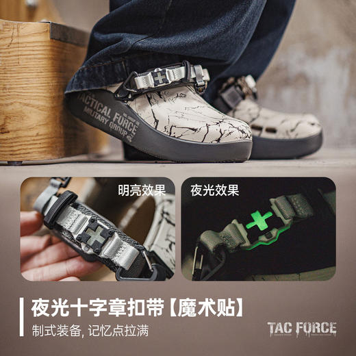 马登洞洞鞋男款2026春季新款户外包头半托两穿凉拖鞋勃肯厨师鞋子 商品图1