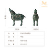铜师傅 陕西历史博物馆系列《彩绘啸马铜摆件》青铜摆件 商品缩略图5