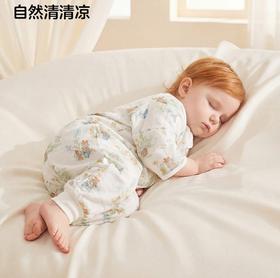 【新款睡袋】KUB可优比婴儿睡袋春秋夏季纱布睡袋儿童防踢被神器分腿四季通用