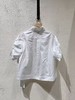 女款泡泡袖短袖衬衫ba 商品缩略图1