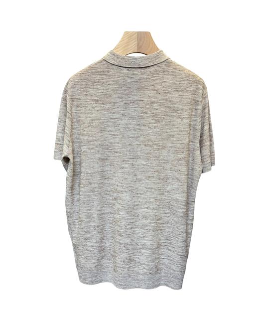 男款针织半拉链短袖Polo衫zh015 商品图1