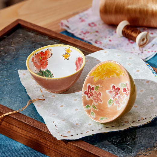 【宫里茶杯】布衣情茶快客杯套装 商品图5