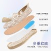 ZHR繁花网纱渔夫鞋女2025新款蝴蝶结透气懒人鞋平底一脚蹬单鞋女 商品缩略图4