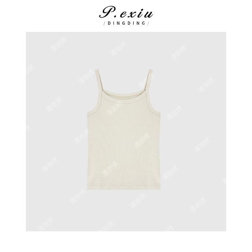 03-4潘依绣丁丁宠粉韩系简约吊带Q89075 商品图1