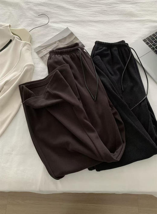 敲高性价比！面料敲舒服的澳绒阔腿裤糯米裤！ 商品图11