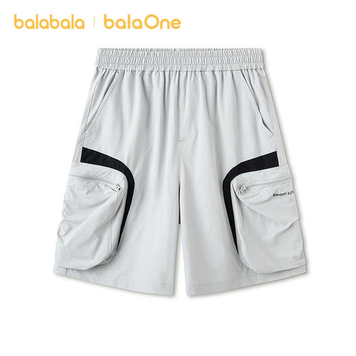 【balaOne】巴拉巴拉童装儿童短裤男童2026新款夏装中裤子工装裤 商品图1