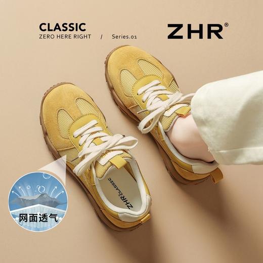 ZHR则则透气网面德训鞋女夏季软底阿甘鞋女百搭超软运动休闲鞋女 商品图9