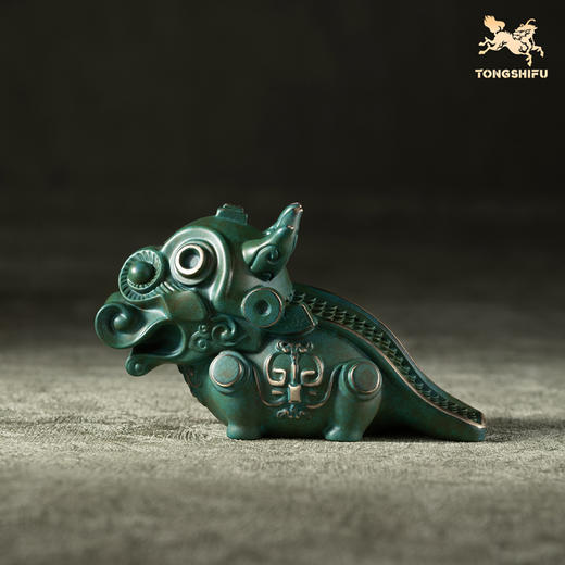 铜师傅 陕西历史博物馆系列《青铜龙铜摆件》青铜摆件 商品图0