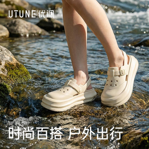 【开团】测评优品-优调 厚底玛丽珍洞洞鞋 6.5cm加厚鞋底 商品图8