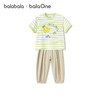 【balaOne】巴拉巴拉儿童短袖套装女童男童宝宝两件套2026新款夏 商品缩略图4