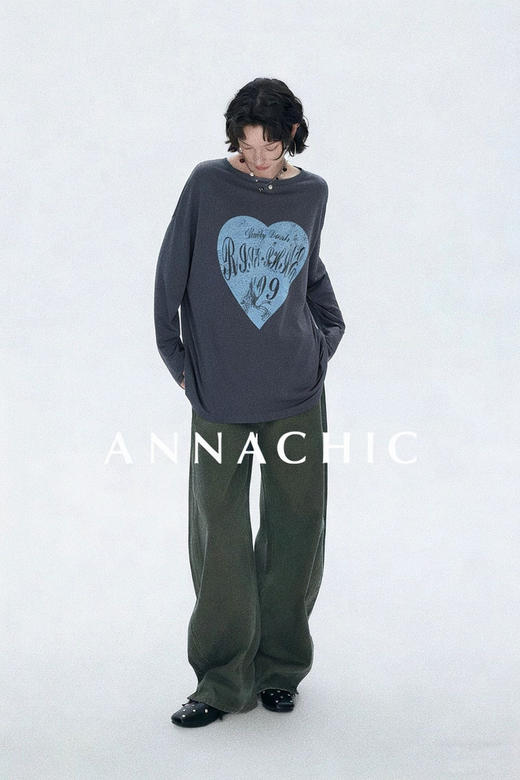 LMP小众原单进口原纱长袖防晒时髦慵懒T恤 商品图8