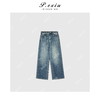 03-4潘依绣丁丁宠粉韩系水洗牛仔长裤Q1713 商品缩略图0