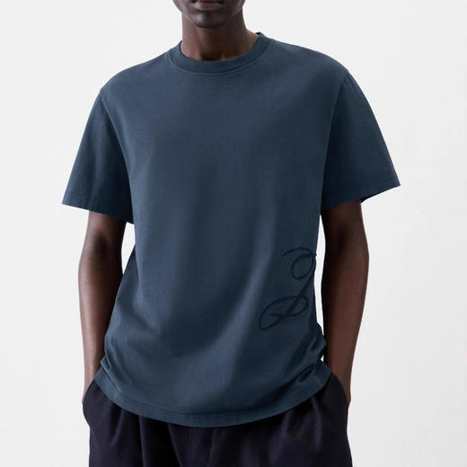 2603305    J刺绣字母短袖T恤 商品图1