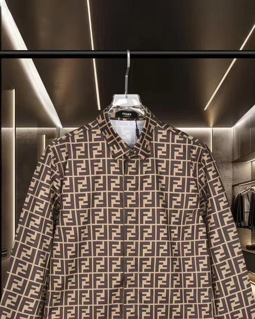 FENDI_ 短款桑蚕丝老花FF衬衫   （MM） 商品图2