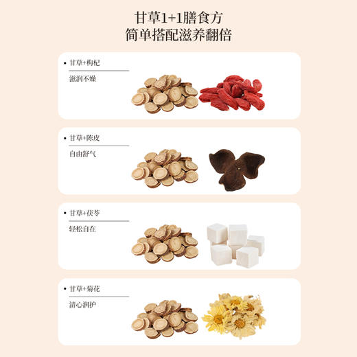 正安 内蒙红皮甘草 足三年种植精选中心片 远离干燥感 甘甜滋润清雅耐泡 220g/罐 商品图12