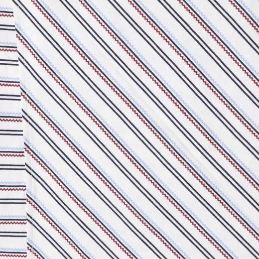 26T160SDSA男装2026新款高贵轻奢时尚撞色斜纹短袖T恤百搭领口拼接宽松 商品图5