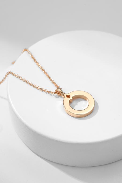 宝格丽 标志镌刻项链 圆饼 吊坠（XTY） 商品图6