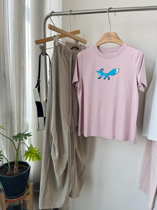 【防晒凉感】噢蜜ooomeooo狐狸🦊刺绣t 商品图13