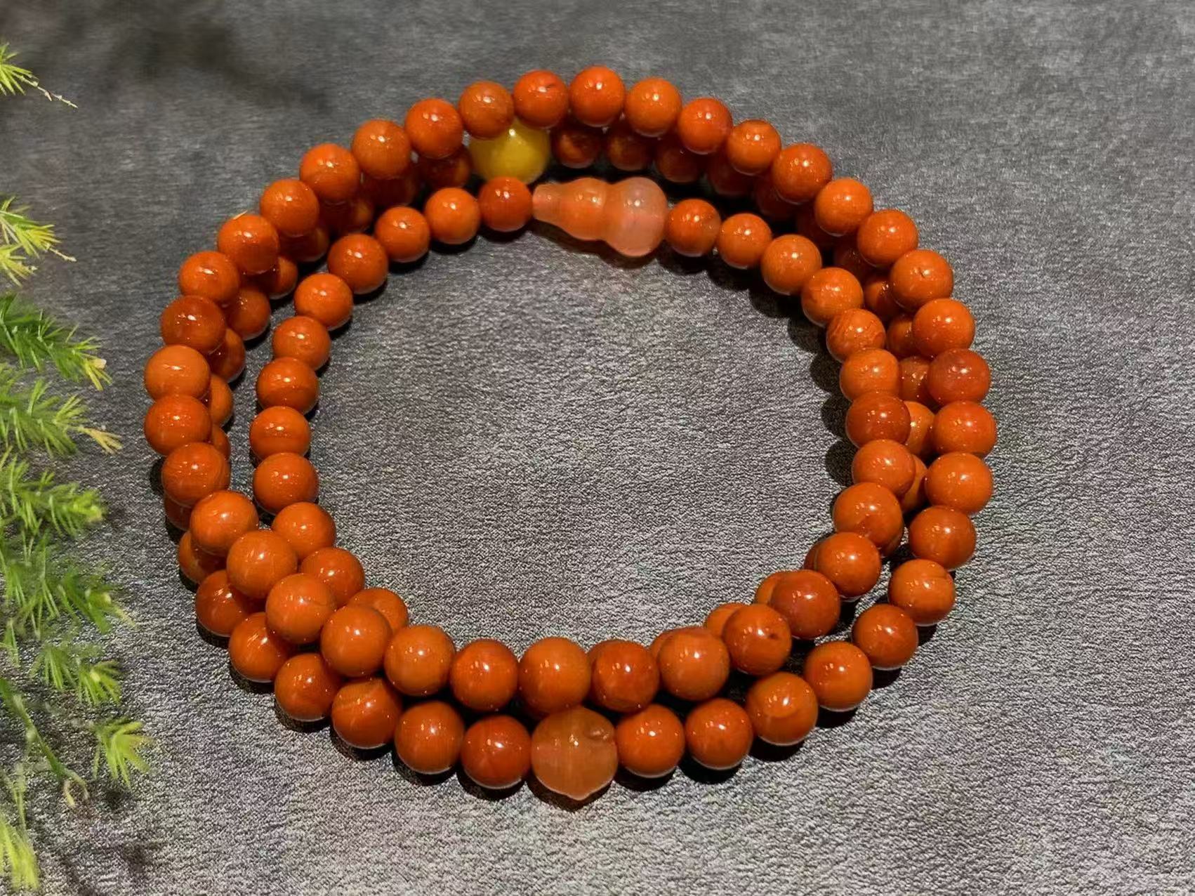 【御珠宫坊】南红珠串