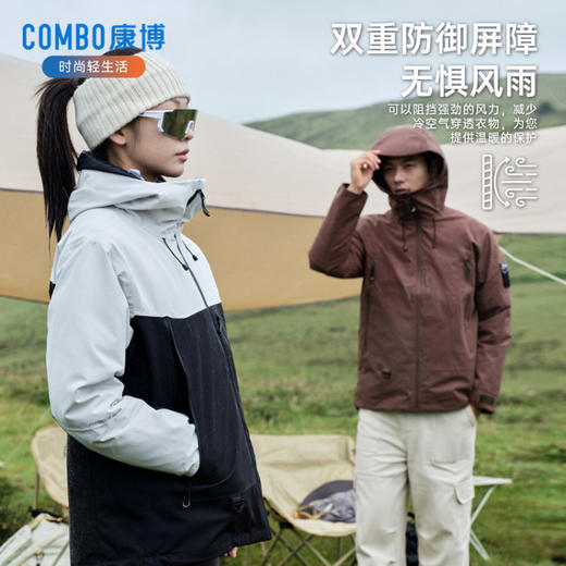 【康博】三合一冲锋衣1888241基地直邮 商品图2