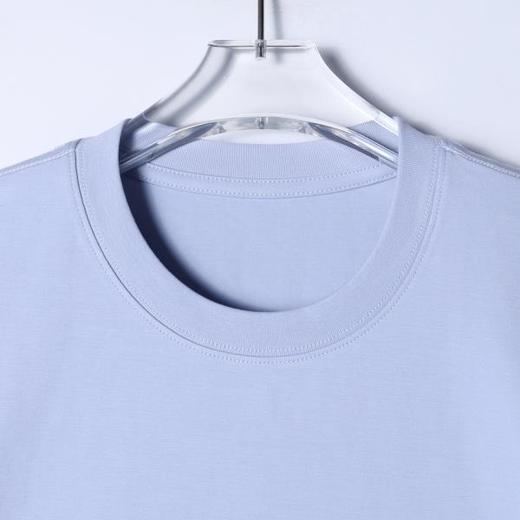 9251SDSA男装2026新款高贵轻奢韩系撞色爱心刺绣圆领短袖T恤百搭时尚 商品图1