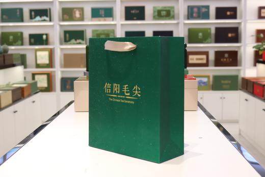 磨砂面【1斤.绿.毛尖手提袋】1.2元1条.1捆50个.满300个包邮 商品图1