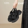 ZHR则则水钻厚底凉鞋女2025夏季新款增高休闲沙滩鞋超软外出女鞋 商品缩略图9